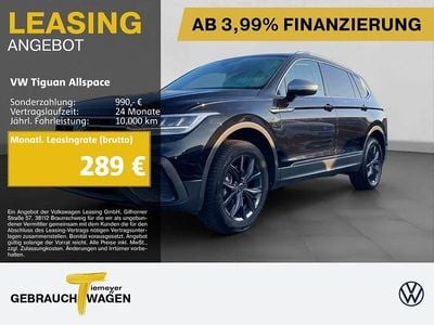 Gebraucht VW Tiguan Allspace Move 150 PS (110 kW) 2024 Schwarz SUV