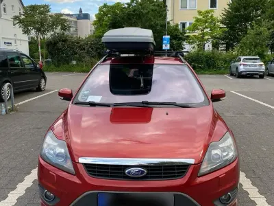 Gebraucht Ford Focus Titanium 136 PS (100 kW) 2008 Rot Kombi