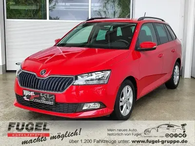 Brugt Skoda Fabia Ambition 95 HK (69 kW) 2022 Rød Hatchback