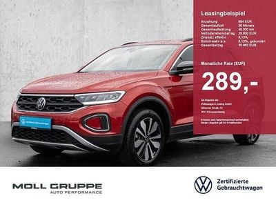 Second-hand VW T-Roc Goal 116 CP (85 kW) 2025 Roșu SUV