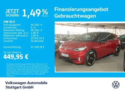 Usata VW ID.3 GTX 210 kW (286 CV) 2025 Rosso Utilitaria