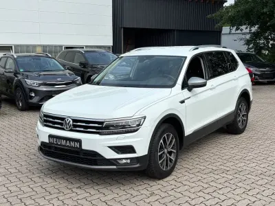 Gebraucht VW Tiguan Allspace Comfortline 150 PS (110 kW) 2019 Weiß SUV