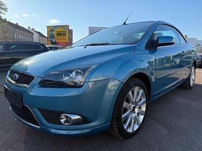 Blau Gebraucht 2008 Ford Focus Cabriolet Titanium Cabrio | 4.499 € (Fairer Preis)