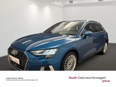 Brugt Audi A3 Advanced 116 HK (85 kW) 2022 Blå Sedan