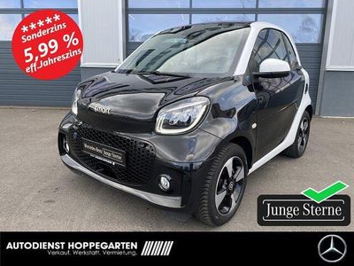 Gebraucht Smart ForTwo Coupé Exclusive 60 kW (82 PS) 2021 Schwarz Kleinwagen