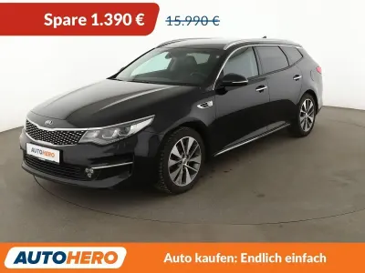 Gebraucht Kia Optima Spirit 163 PS (119 kW) 2017 Schwarz Kombi