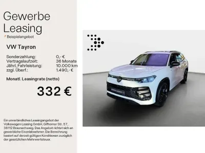 Ny VW Tayron R-line 204 HK (150 kW) 2026 Hvid SUV