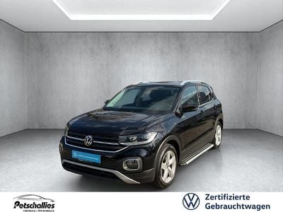 Second-hand VW T-Cross Style 150 CP (110 kW) 2021 Negru SUV