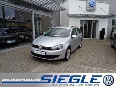 gebraucht VW Golf VI Variant 1.6 TDI*Business*Sitzh.*1.Hand*