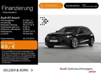Gebraucht Audi A5 Business 204 PS (150 kW) 2025 Schwarz Kombi