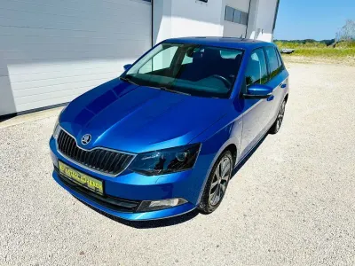 Gebraucht Skoda Fabia Ambition 95 PS (69 kW) 2017 Blau Limousine