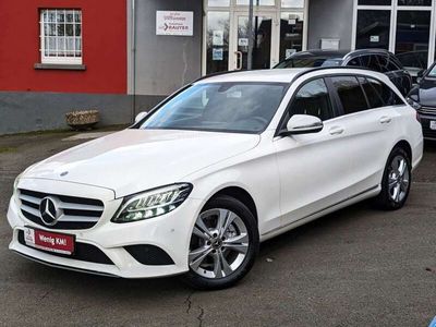 gebraucht Mercedes C220 T d 4MATIC NAVI LEDER LED AHK 80tKM!