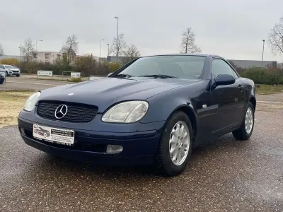 Gebraucht Mercedes SLK200 136 PS (100 kW) 1999 Blau Cabrio