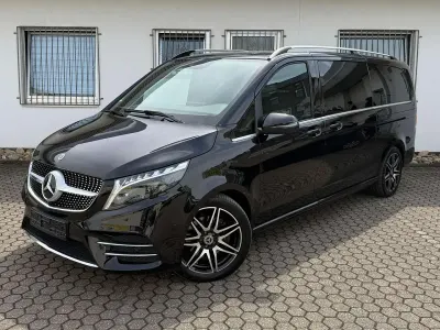 Gebraucht Mercedes V300 AMG 237 PS (174 kW) 2023 Obsidianschwarz metallic Van / Kleinbus