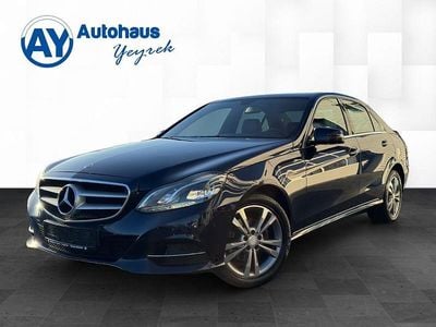 Blau Gebraucht 2014 Mercedes E220 Avantgarde Limousine | 16.800 € (Etwas zu teuer)