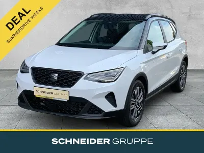 Neu Seat Arona 95 PS (69 kW) 2025 Weiß (glacial weiß metallic) SUV