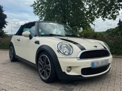 Gebraucht Mini Cooper Cabriolet 125 PS (91 kW) 2009 Weiß Cabrio