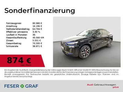 Gebraucht Audi Q6 Sportback e-tron Business 314 kW (428 PS) 2026 Mythosschwarz metallic SUV