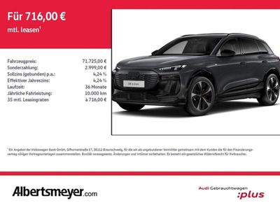 Gebraucht Audi Q6 e-tron Ambiente 225 kW (306 PS) 2025 Magnetgrau SUV