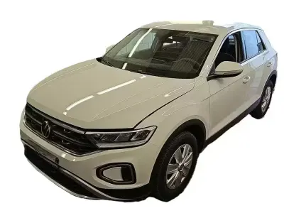 Gebraucht VW T-Roc Basis 110 PS (80 kW) 2022 Weiß SUV