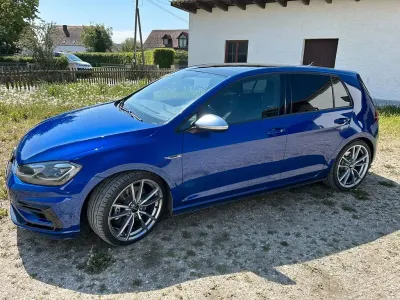 Gebraucht VW Golf VII R 310 PS (228 kW) 2018 Blau Limousine