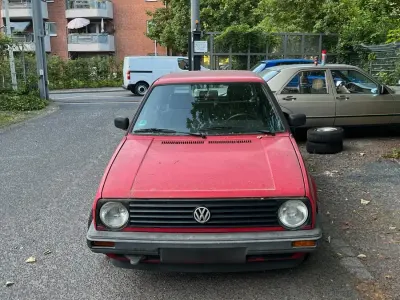 Gebraucht VW Golf III 80 PS (58 kW) 1992 Rot Kleinwagen