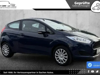 Gebraucht Ford Fiesta Trend 82 PS (60 kW) 2016 Blau Kleinwagen