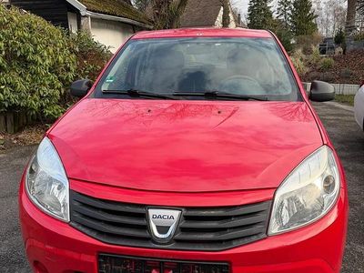 Gebraucht Dacia Sandero 75 PS (55 kW) 2009 Rot Kleinwagen