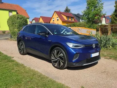 Gebraucht VW ID.4 Pro Performance 150 kW (204 PS) 2020 Blau SUV
