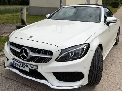 Gebraucht Mercedes C400 333 PS (244 kW) 2017 Weiß Cabrio
