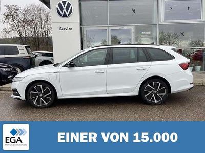 Gebraucht Skoda Octavia SportLine 204 PS (150 kW) 2022 Weiß metallic Kombi