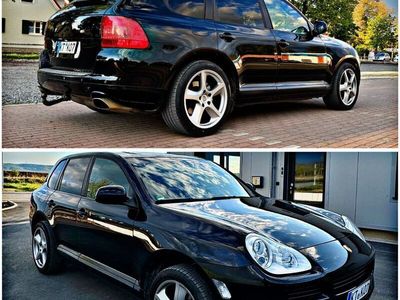 gebraucht Porsche Cayenne gepflegt, AHK Black on Black