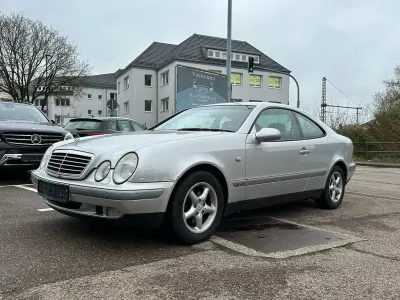 Begagnad Mercedes CLK230 193 HK (141 kW) 1999 Silver Sportkupé