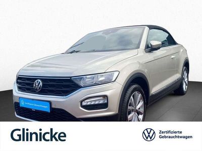 Gebraucht VW T-Roc Cabriolet Style 150 PS (110 kW) 2020 Ivory silver metallic Cabrio