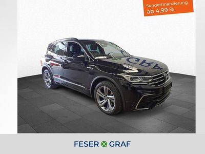 Usata VW Tiguan R-line 190 CV (139 kW) 2022 Nero SUV