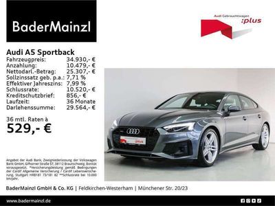 gebraucht Audi A5 40 TFSI quattro S tronic S line AHK