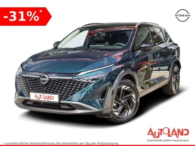 Neu Nissan Qashqai N-Connecta 140 PS (102 kW) 2026 Grün SUV