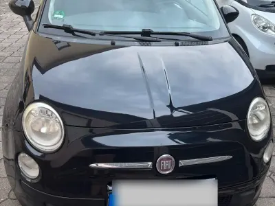 Gebraucht Fiat 500 69 PS (50 kW) 2010 Schwarz Kleinwagen