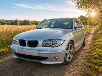 Usata BMW 118 129 CV (94 kW) 2006 Argento Utilitaria