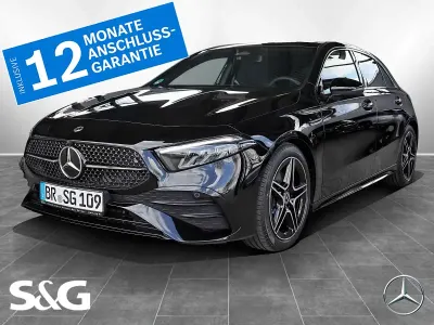 Gebraucht Mercedes A200 AMG 163 PS (119 kW) 2025 Unilack nachtschwarz Limousine
