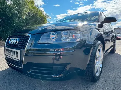 Gebraucht Audi A3 S-Line 125 PS (91 kW) 2009 Schwarz Kleinwagen
