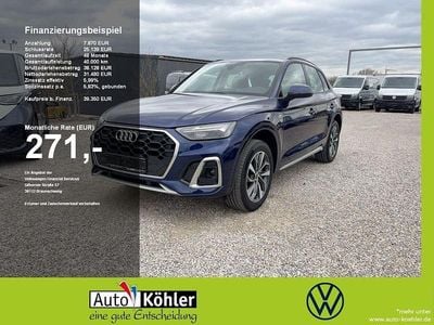 Gebraucht Audi Q5 S-Line 204 PS (150 kW) 2023 Navarrablau SUV