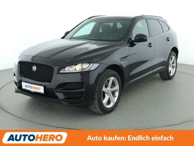 Begagnad Jaguar F-Pace Pure 250 HK (183 kW) 2020 Svart SUV