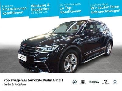 Gebraucht VW Tiguan R-line 190 PS (139 kW) 2022 Schwarz SUV