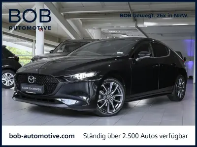 Gebraucht Mazda 3 Selection 122 PS (89 kW) 2019 Schwarz Limousine