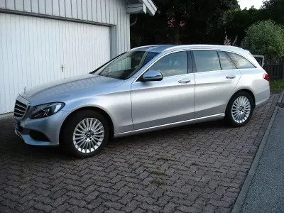 Gebraucht Mercedes C220 175 PS (128 kW) 2018 Silber Kombi
