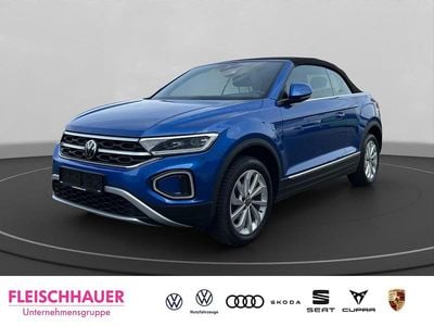 Second-hand VW T-Roc Cabriolet Style 150 CP (110 kW) 2022 Albastru Cabrio
