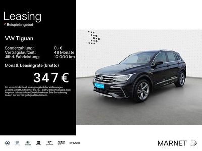 Gebraucht VW Tiguan R-line 150 PS (110 kW) 2023 Deep black perleffekt SUV