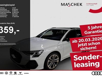 Gebraucht Audi A3 S-Line 204 PS (150 kW) 2025 Gletscherweiss metallic Limousine