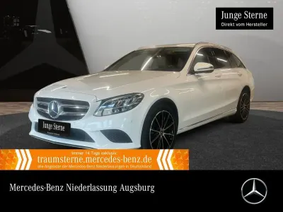 Gebraucht Mercedes C220 Avantgarde 194 PS (142 kW) 2020 Weiß Limousine